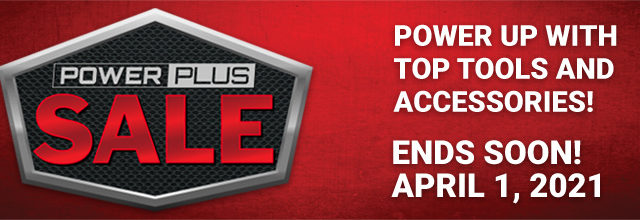 Rockler Power Plus Sale Ends Soon!