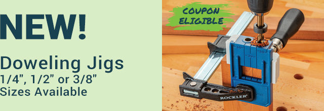 NEW Rockler Doweling Jigs