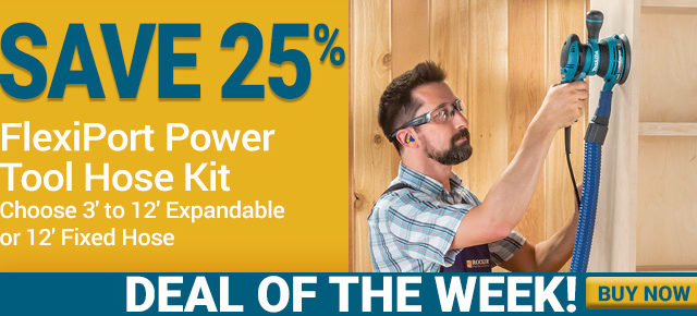 25% off Flexiport Power Tool Hose Kits - Deal of the Week