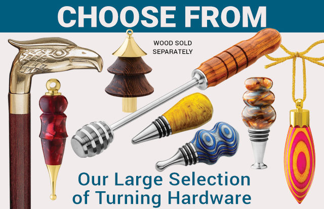 Choose from our large selection of Turning Hardware