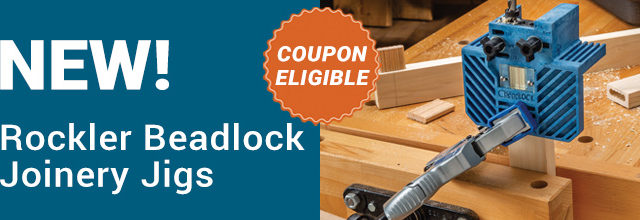 NEW Rockler Beadlock Joinery Jigs