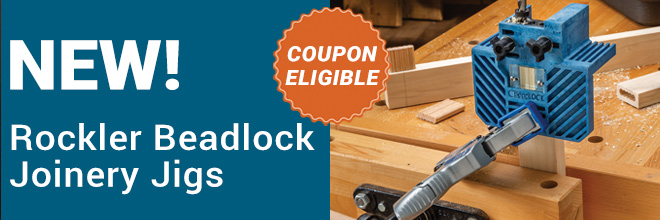 NEW Rockler Beadlock Joinery Jigs