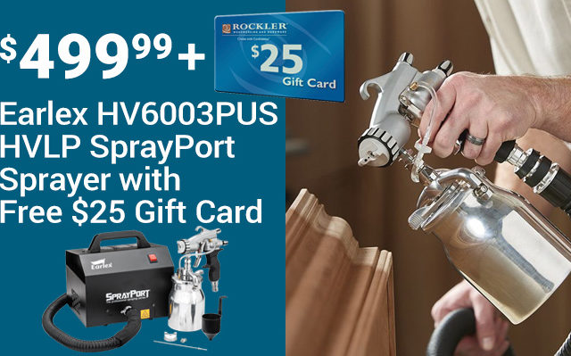 Earlex HV6003PUS HVLP SprayPort Sprayer + $25 Gift Card