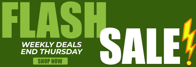 Flash Sale - Weekly Deals End Thursday - Shop Now