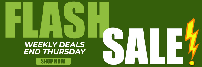 Flash Sale - Weekly Deals End Thursday - Shop Now