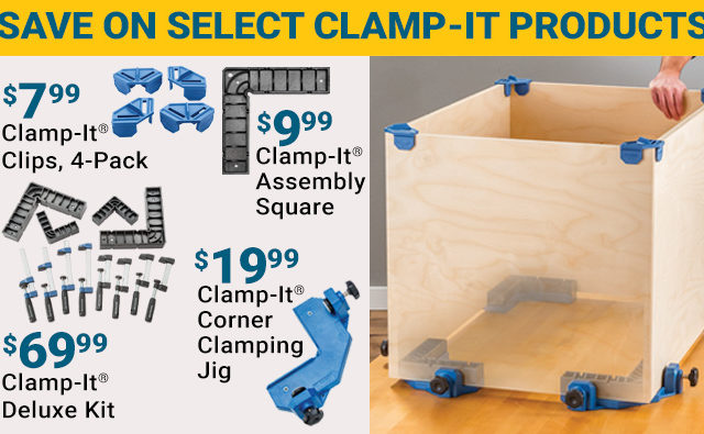 Save on Select Clamp-It Products