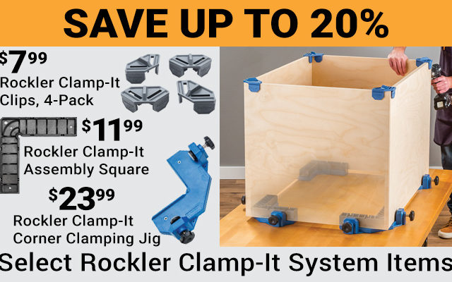 Save up to 20% Select Clamp it System Items