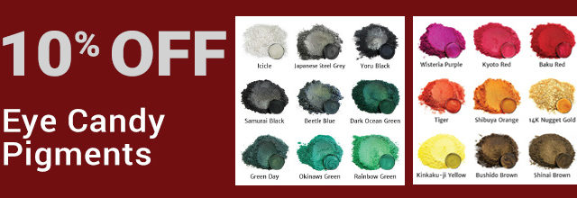 10% Off Eye Candy Pigments