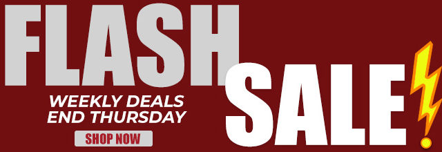 Flash Sale! Shop Weekly Deals End Thursday
