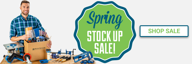 Rockler Spring Stock Up Sale - Shop Sale