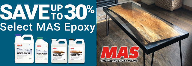 ave Up to 30% on Select MAS Epoxy