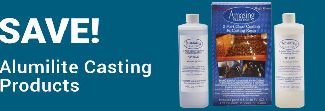 Save on Alumilite Casting Products