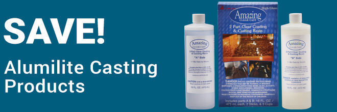 Save on Alumilite Casting Products