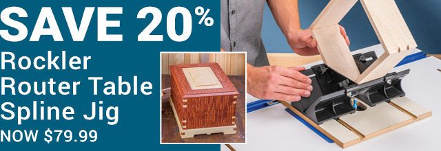 Rockler Router Table Spline Jig - Save 20%