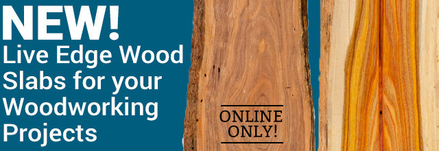 Live Edge Wood Slabs - Online Only