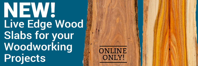 Live Edge Wood Slabs - Online Only