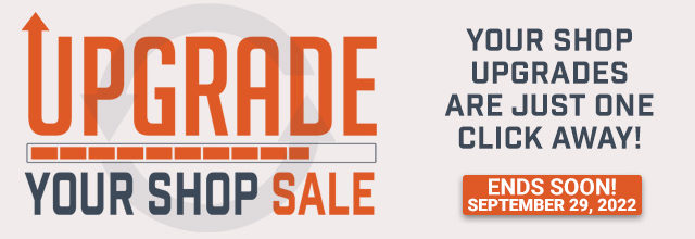 Upgrade Your Shop Sale - Ends Soon
