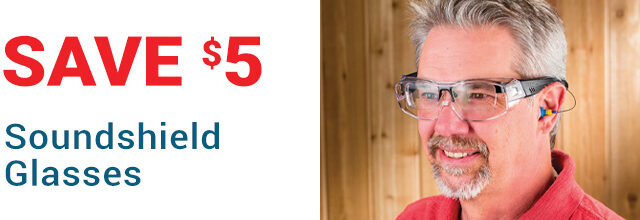 Save $5 on Soundshield Glasses