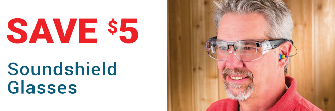 Save $5 on Soundshield Glasses