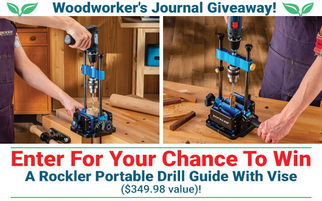 Rockler Portable Drill Guide with Vise