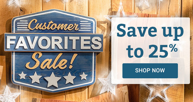Shop Rockler's Customer Favorites Sale - Save up to 25%