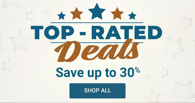 Top Rated Deals - Save up to 30%
