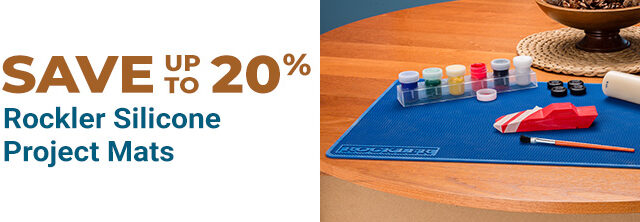 Up to 20% off Rockler Silocne Project Mats