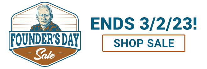 Rockler Founder's Day Innovations Ends 3/2/23