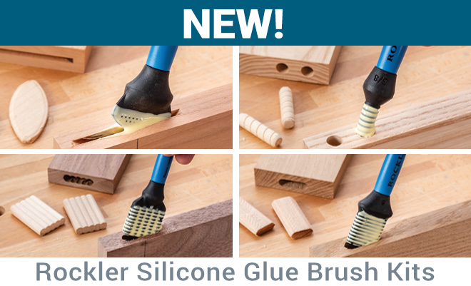 New Rockler Specialty Glue Brushes