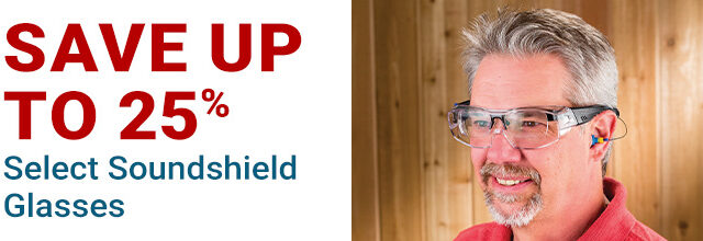Save 25% on Soundshield Glasses