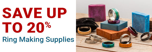 Save 20% on Ring Making Supplies
