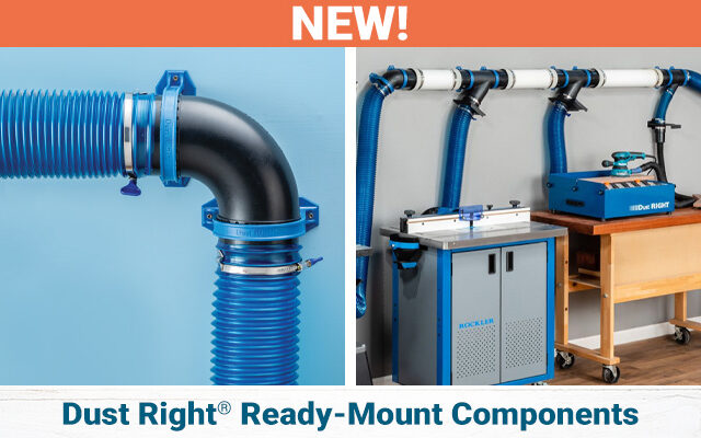 Rockler Dust Right Ready-Mount Components
