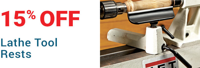 15% Off Lathe Tool Rests