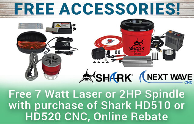 Free Accessories with Purchase of Shark HD510 or HD520