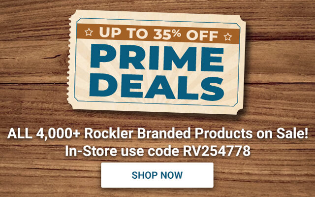 Rockler Prime Deals - Save up to 35%