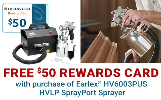 Earlex HV6003PUS HVLP SprayPort Sprayer plus $50 Rewards Card