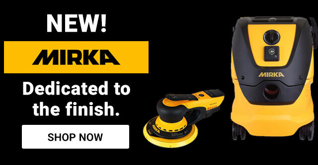 New! MIRKA Dedicated to the finish