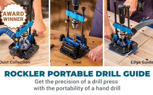 Rockler Portable Drill Guide