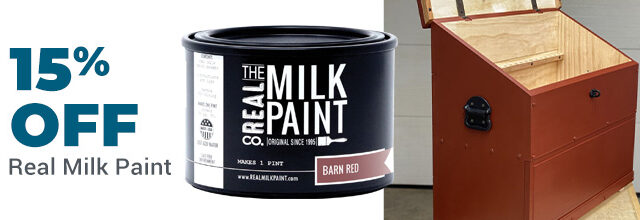 15% Off Real Milk Paint