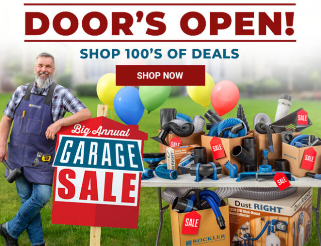 Rockler Big Annual Garage Sale
