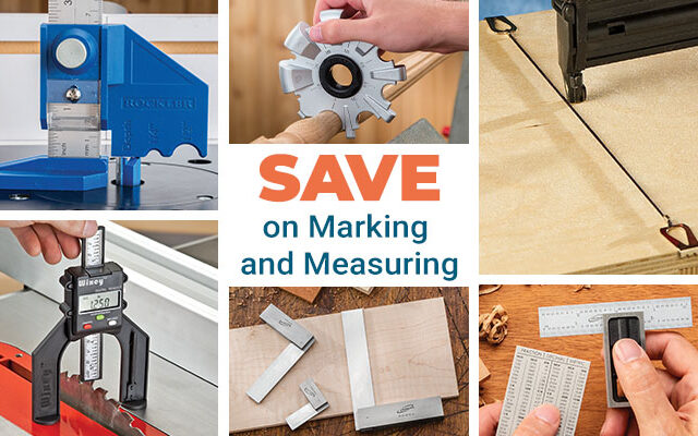 Save on Measuring and Marking Tools
