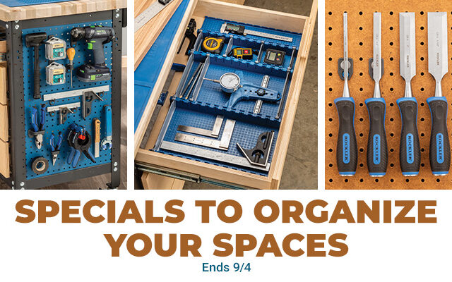 Organize Shop Workspaces