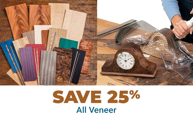 25% Off All Veneer