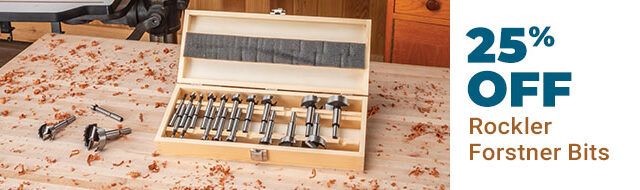 25% Of Rockler Forstner Bits