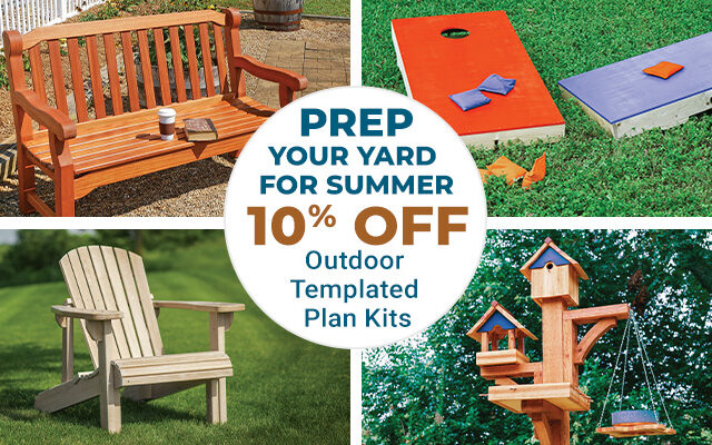 10% Outdoor Templated Plan Kits