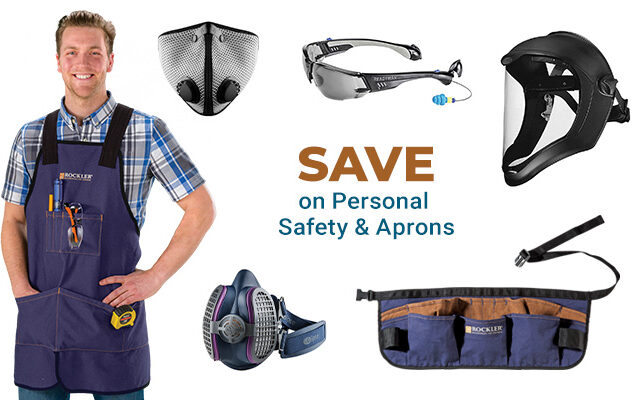 Save on Personal Safety and Aprons