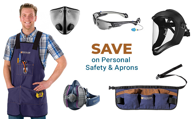 Save on Personal Safety and Aprons