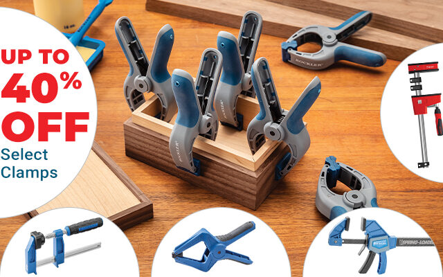 Up to 40% Off Select Clamps