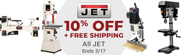 10% Off Plus Free Shipping on All Jet Until 3/17