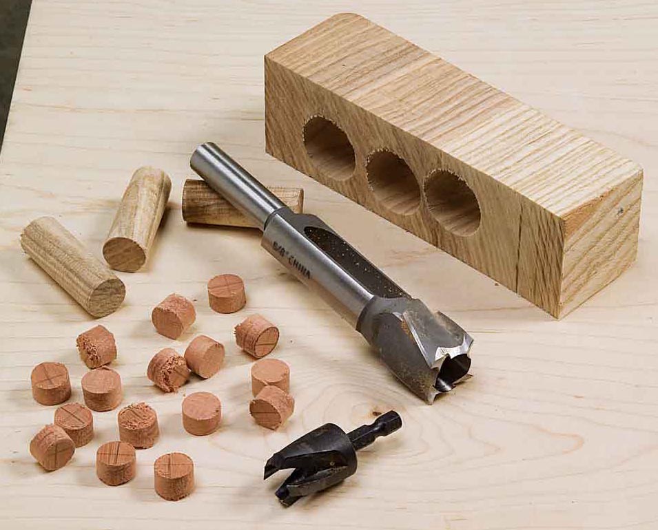 Drill Press Plugs and Plug Cutters